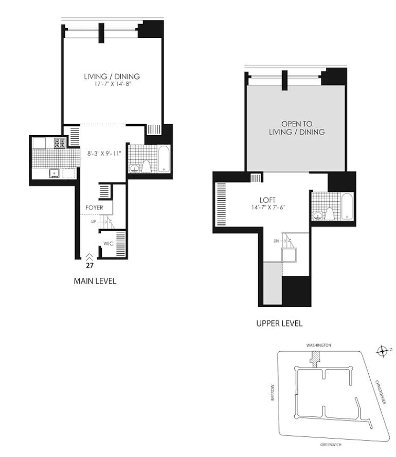 Floorplan for 666 Greenwich Street, 627