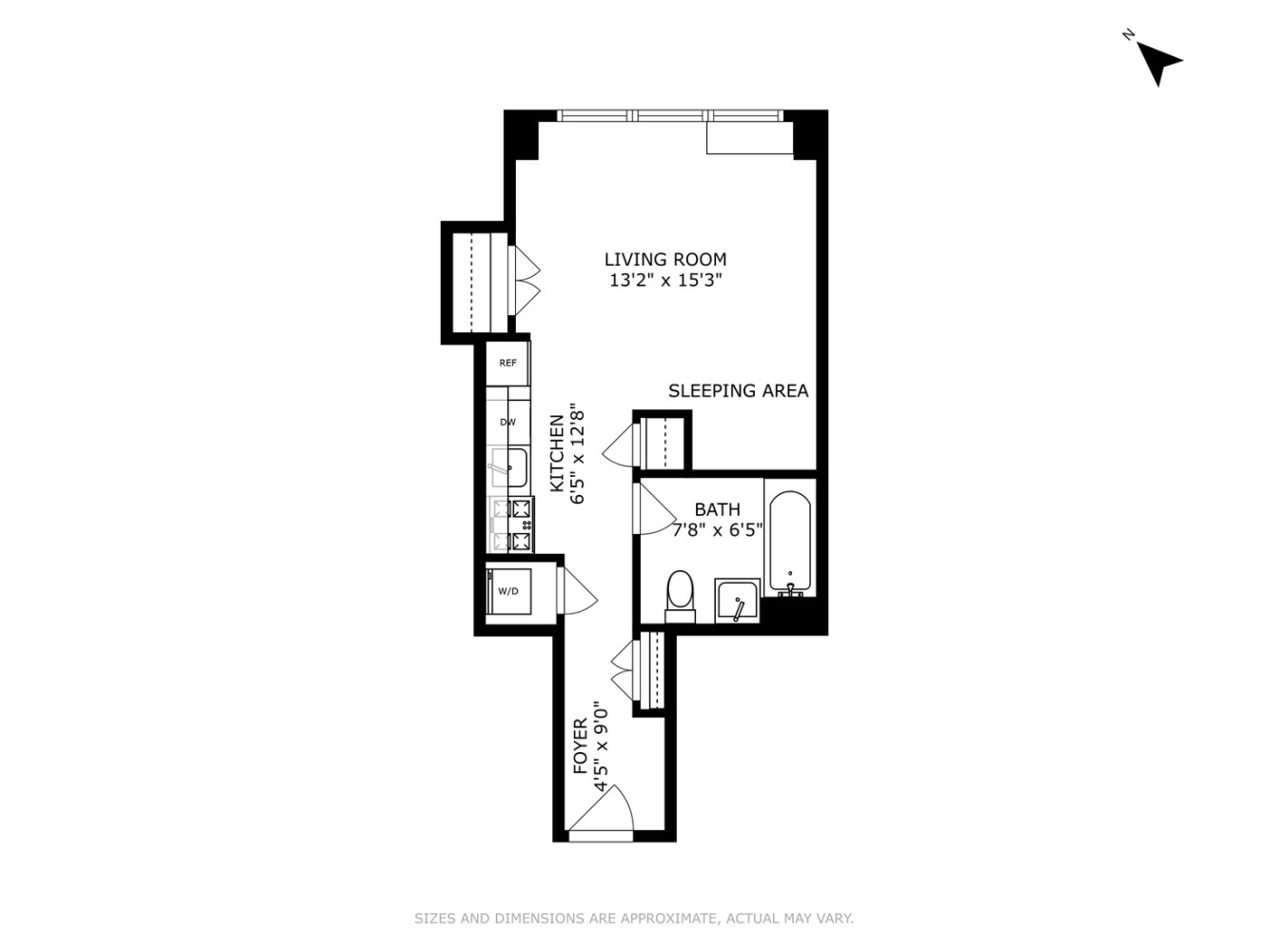 Floorplan for 48 East 132nd Street, 2E