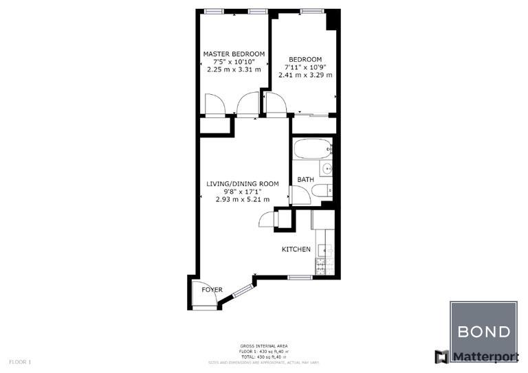 Floorplan for 417 East 65th Street, 9