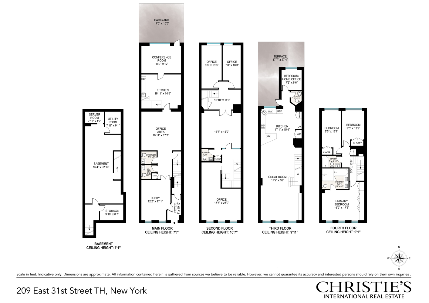 Floorplan for 209 East 31st Street