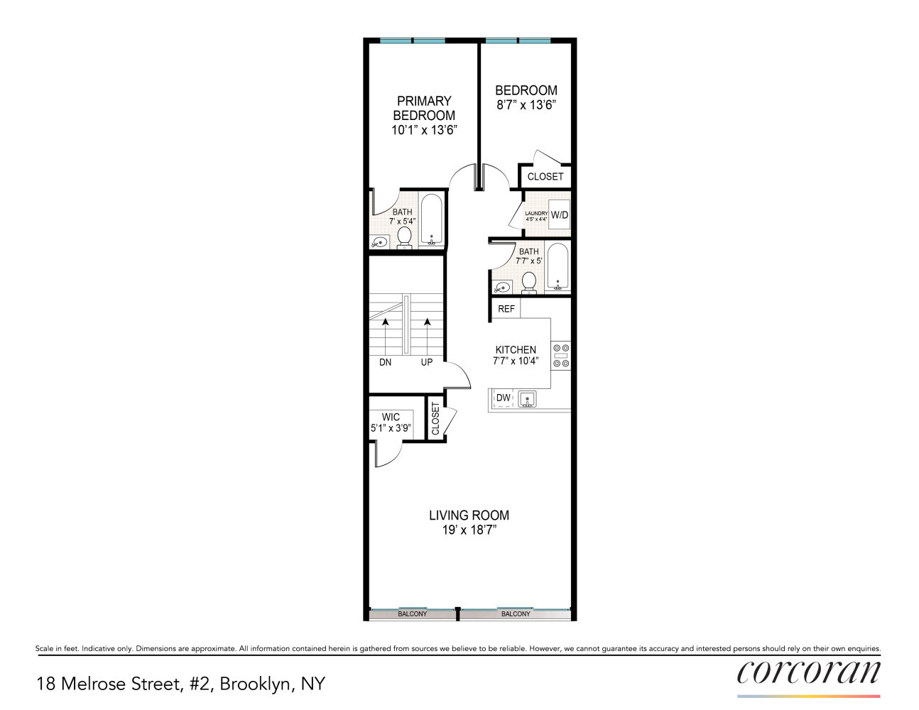 Floorplan for 18 Melrose Street, 2