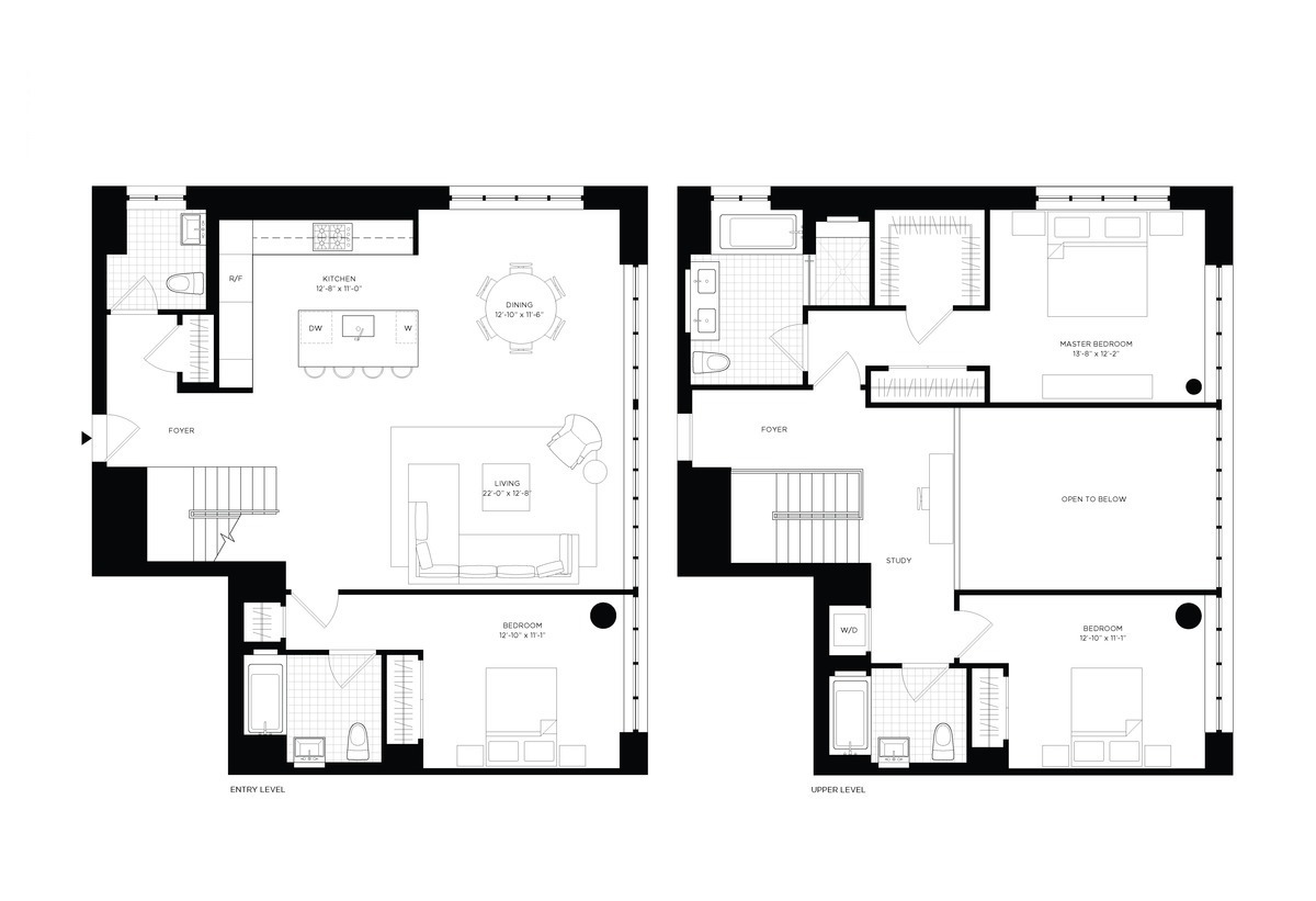 Floorplan for 550 West 29th Street, 5A