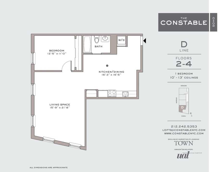 Floorplan for 53 Howard Street, 3D