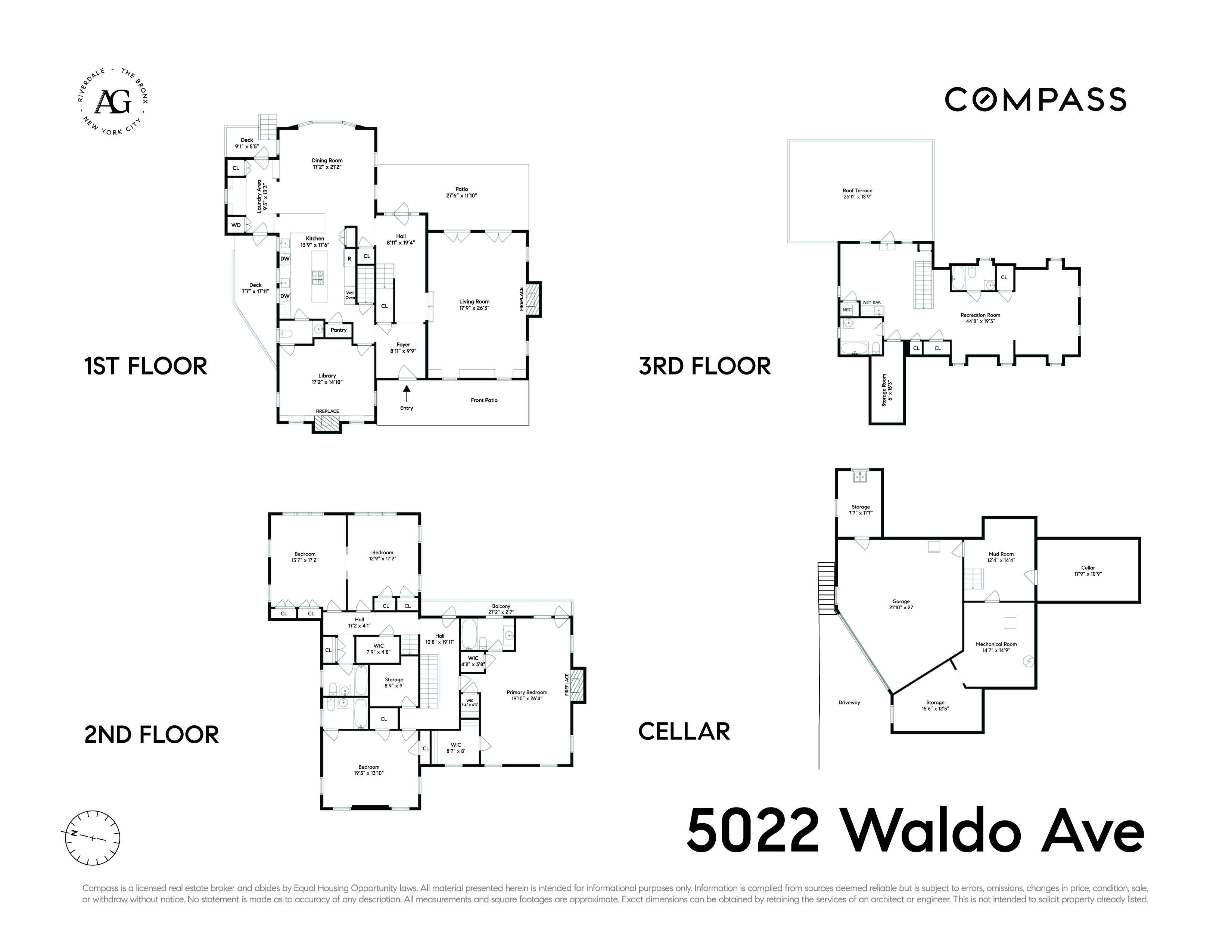 Floorplan for 5022 Waldo Avenue