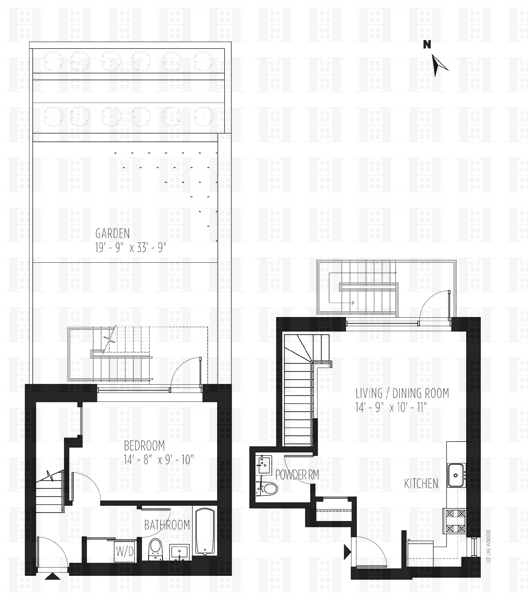 Floorplan for 5 West 127th Street, 1B