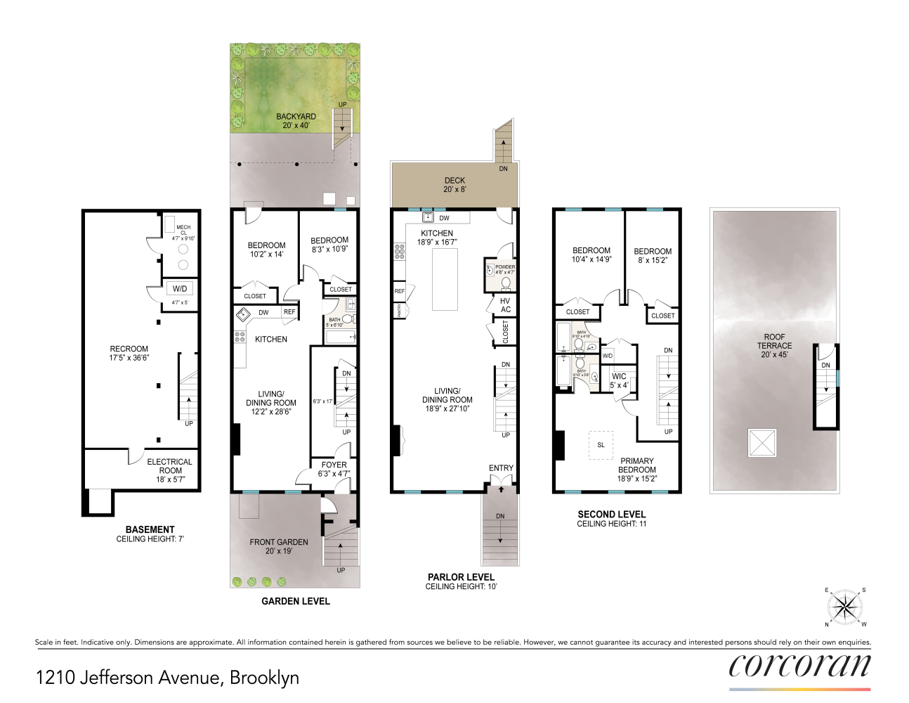 Floorplan for 1210 Jefferson Avenue