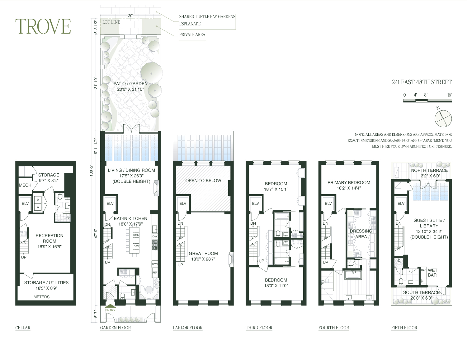 Floorplan for 241 East 48th Street