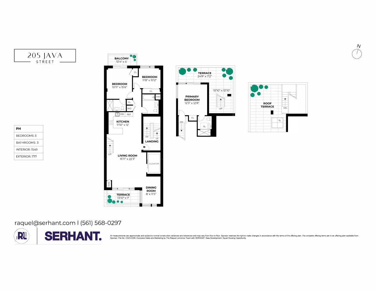 Floorplan for 205 Java Street, PH