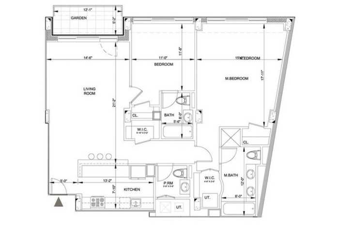 Floorplan for 63-36 99th Street, 8-E