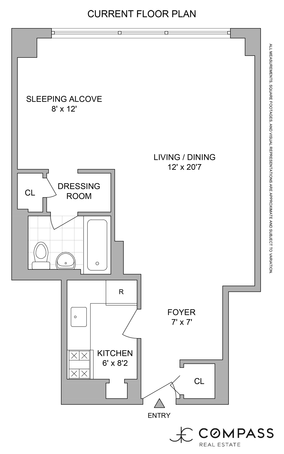 Floorplan for 401 East 86th Street, 5M