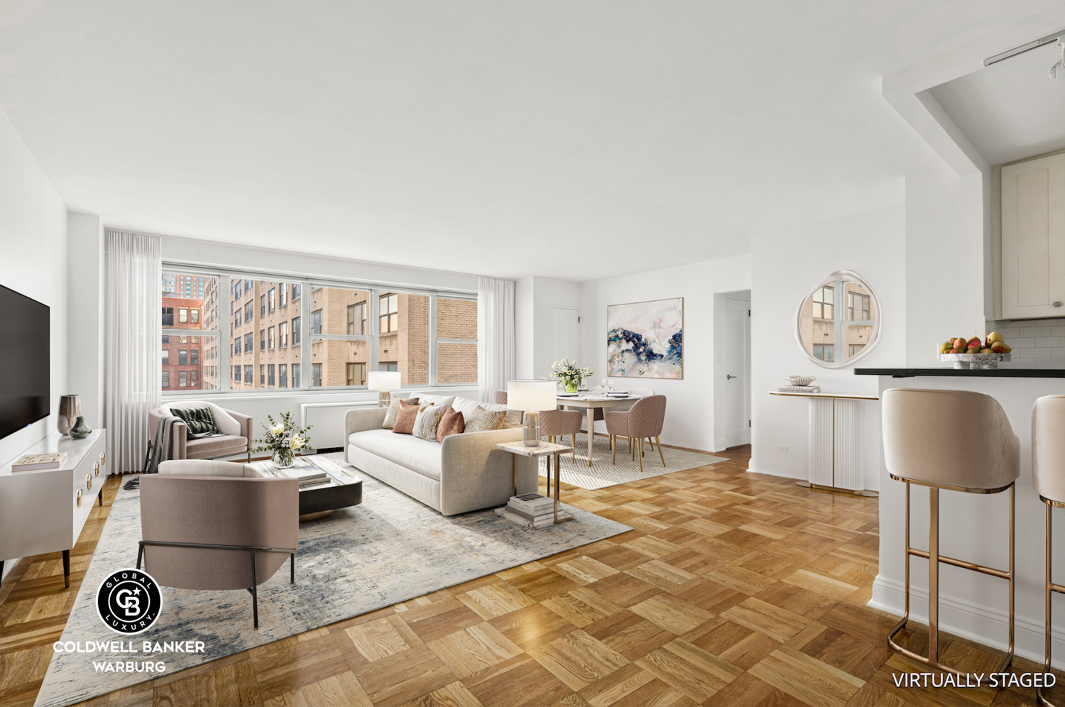 69 5th Avenue 10Ac, Flatiron, Downtown, NYC - 2 Bedrooms  
2 Bathrooms  
6 Rooms - 