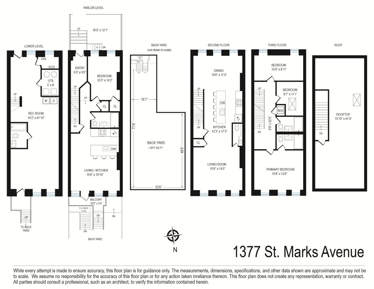 Floorplan for 1377 St Marks Avenue