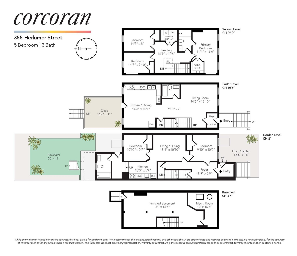 Floorplan for 355 Herkimer Street