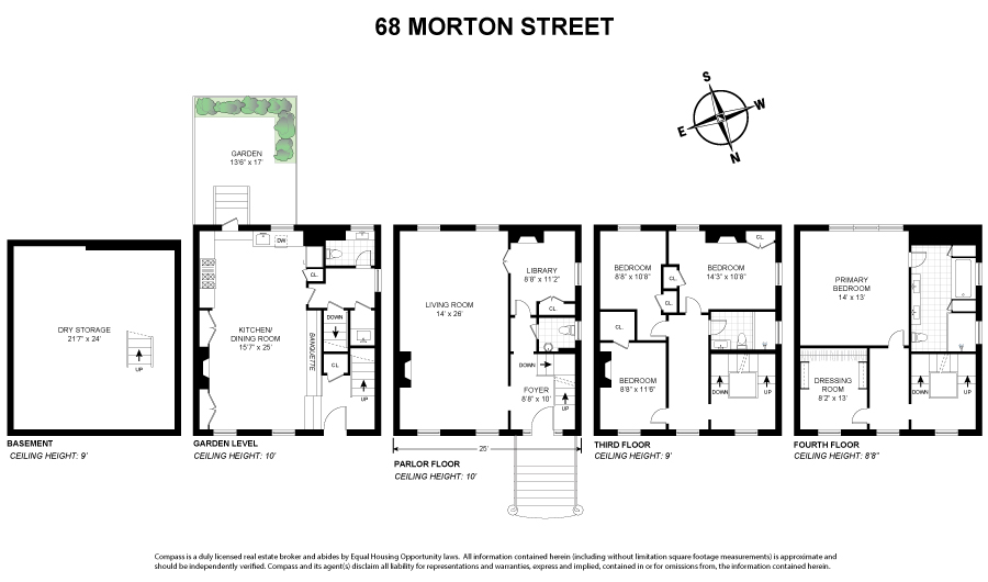 Floorplan for 68 Morton Street