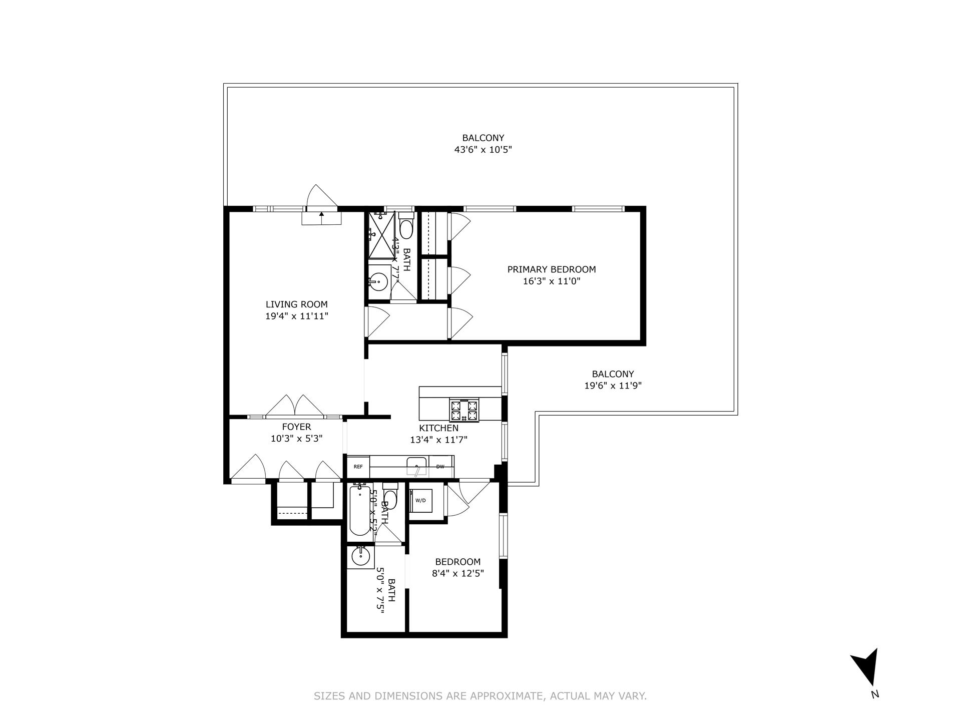 Floorplan for 145 West 86th Street, PHA