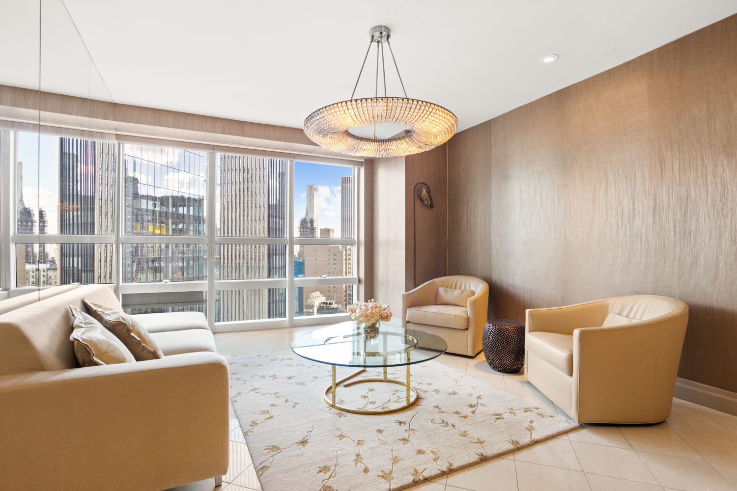 146 West 57th Street 39B, Chelsea And Clinton, Downtown, NYC - 1 Bedrooms  
1.5 Bathrooms  
3 Rooms - 