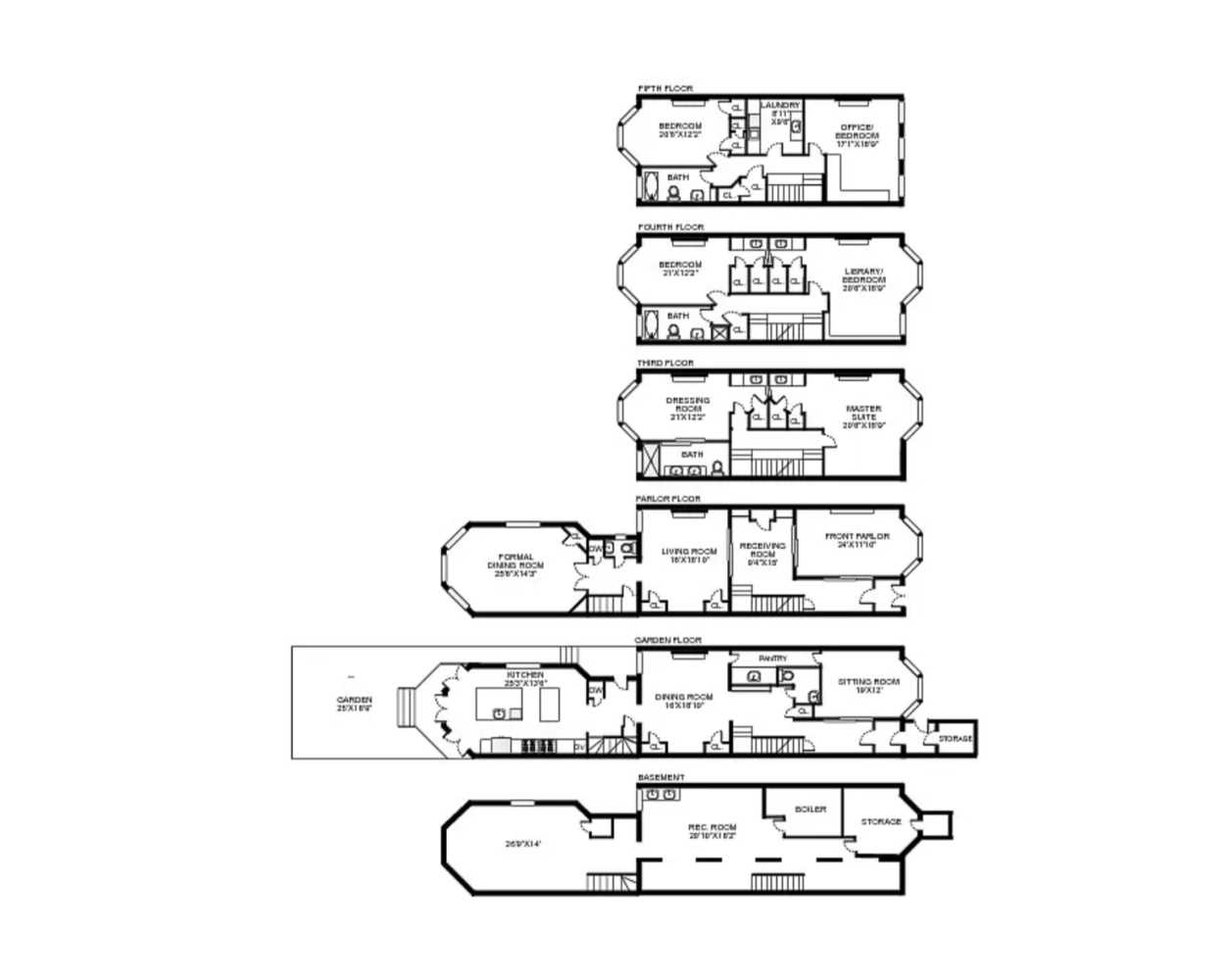 Floorplan for 104 Prospect Park