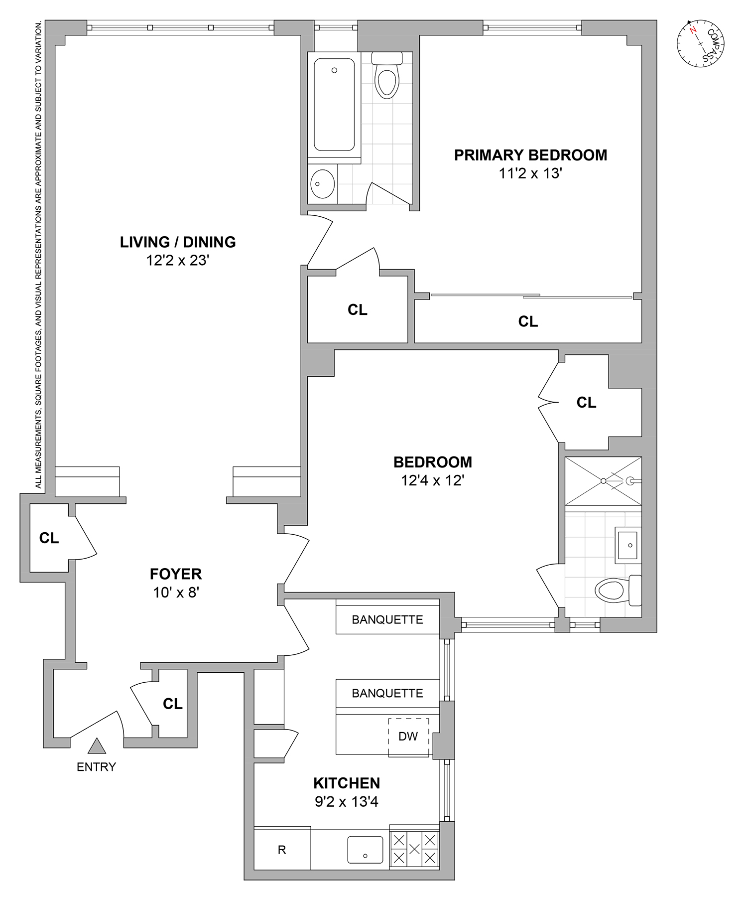 Floorplan for 240 East 79th Street, 16A