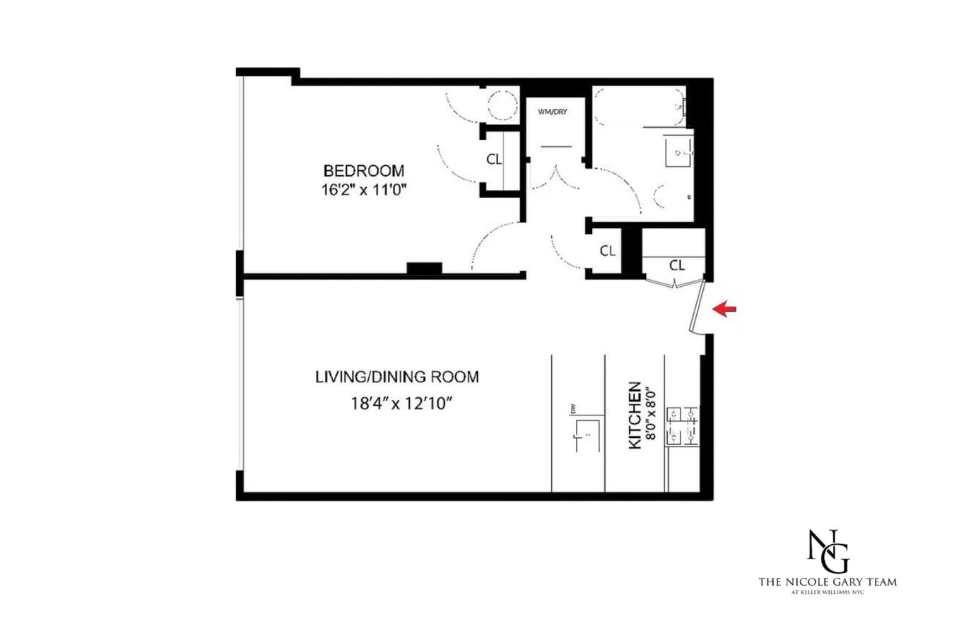 Floorplan for 165 Lexington Avenue, 6B