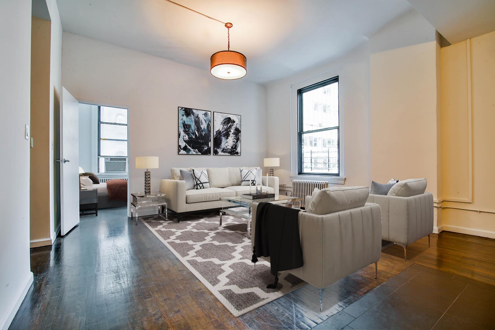 135 William Street 11-B, Lower Manhattan, Downtown, NYC - 4 Bedrooms  
2 Bathrooms  
6 Rooms - 