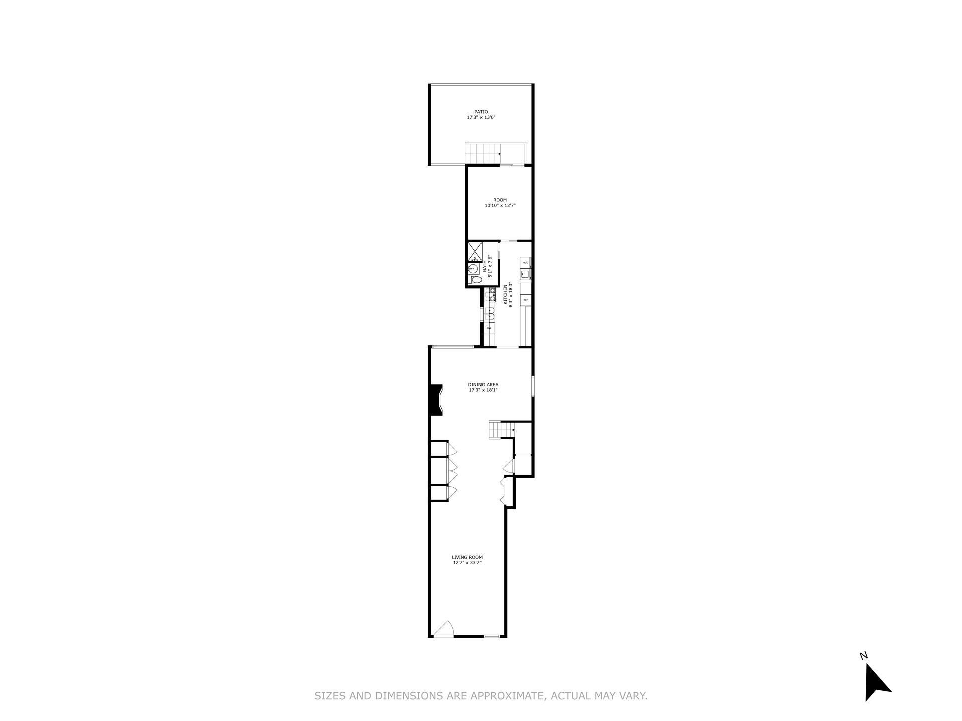 Floorplan for 349 West 71st Street