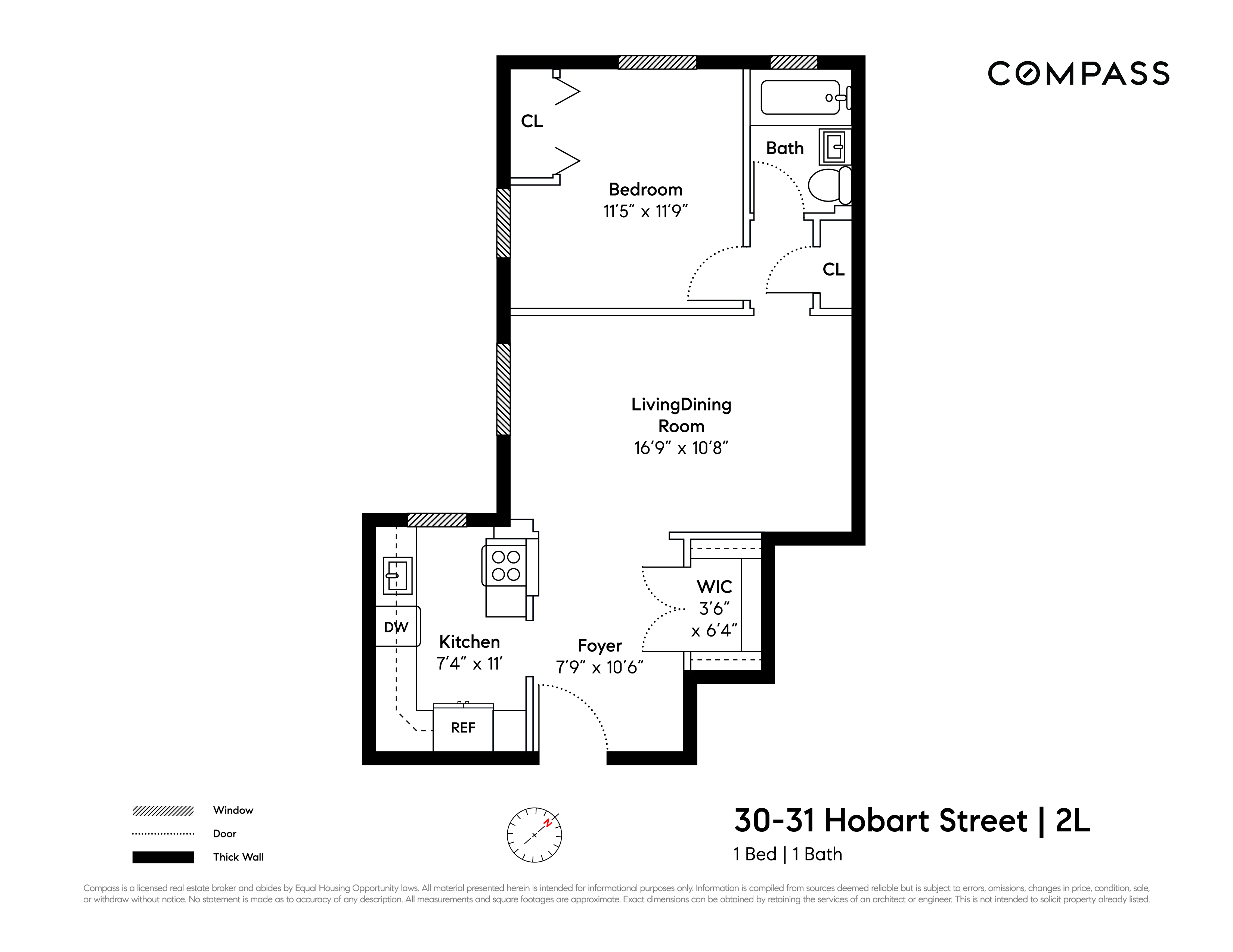 Floorplan for 30-31 Hobart Street, 2L