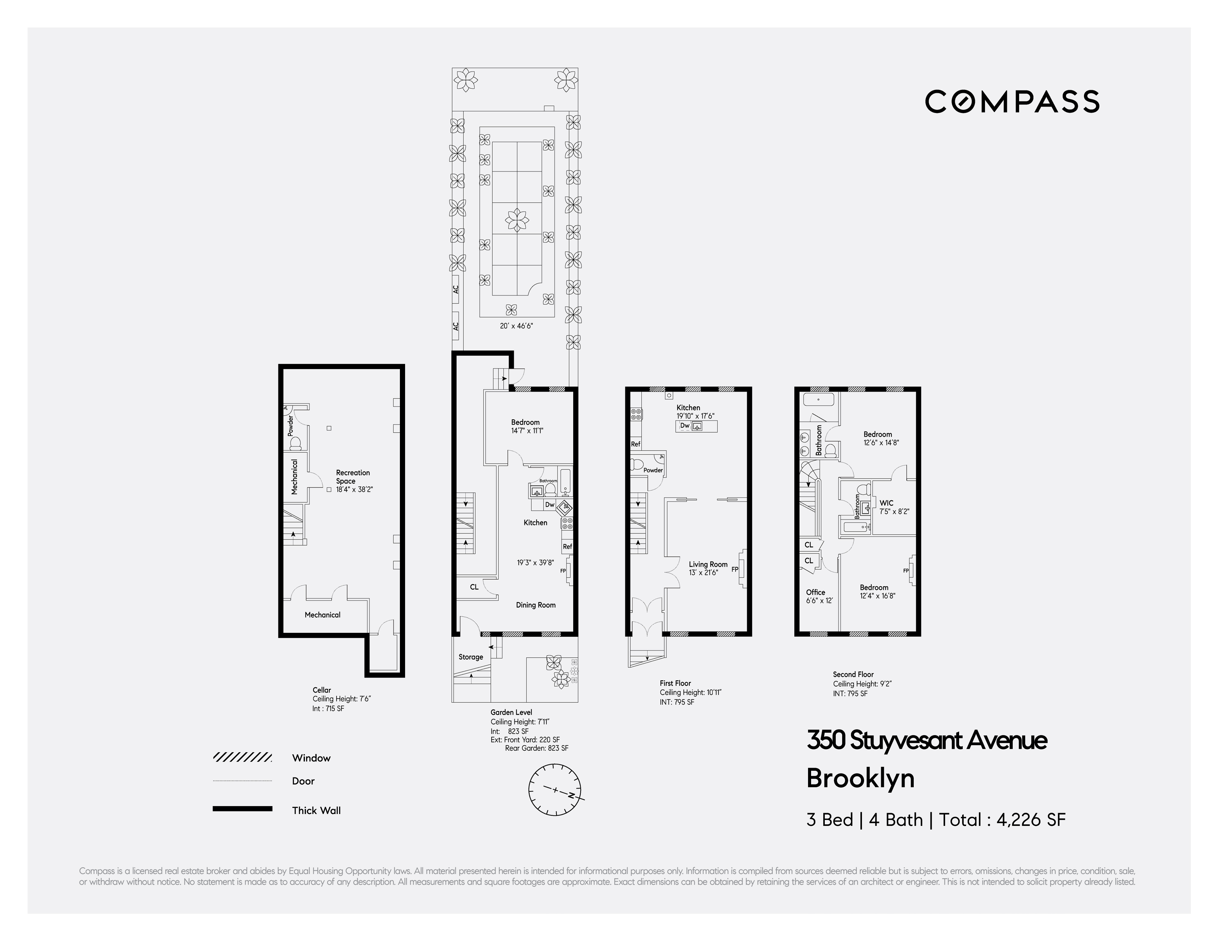 Floorplan for 350 Stuyvesant Avenue