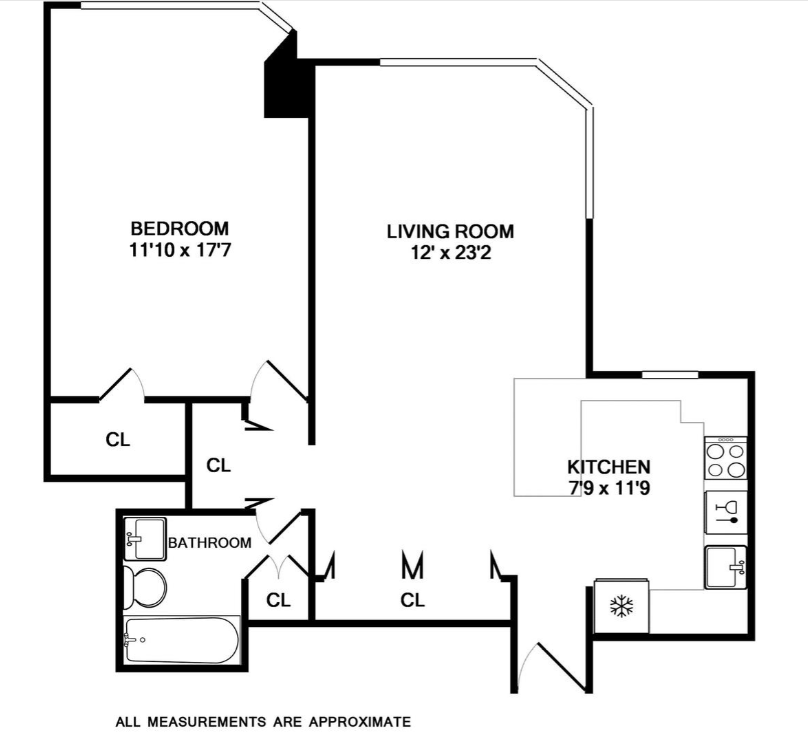 Floorplan for 280 Park Avenue, 26M