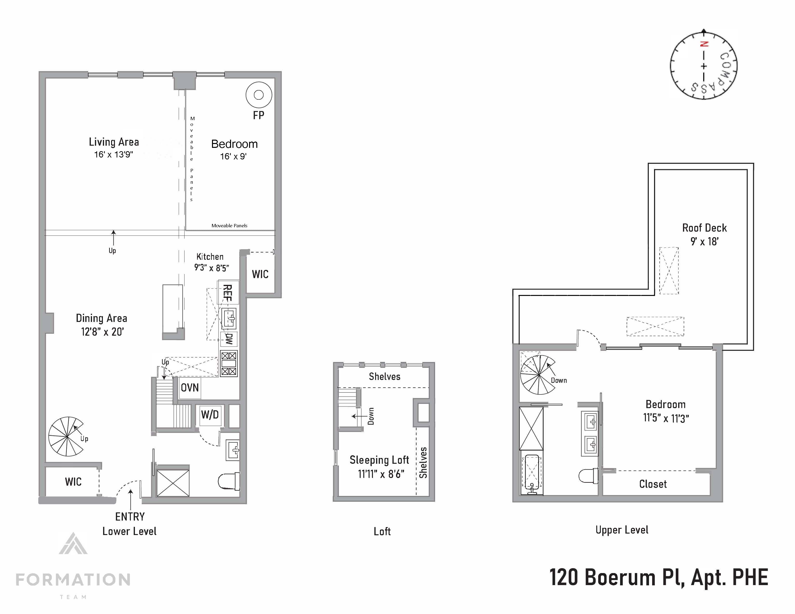 Floorplan for 120 Boerum Place, PHE