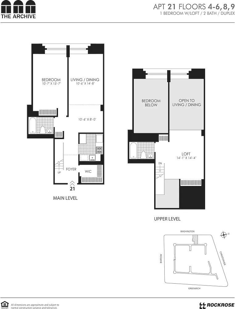 Floorplan for 666 Greenwich Street, 821A