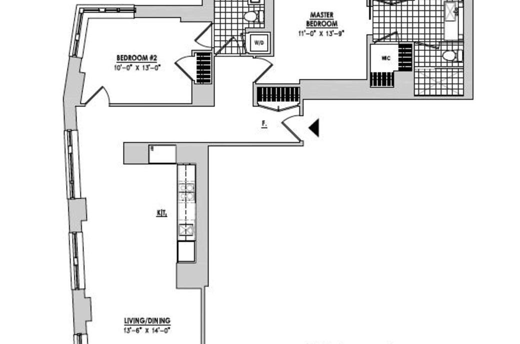 Floorplan for 15 William Street, 22-A