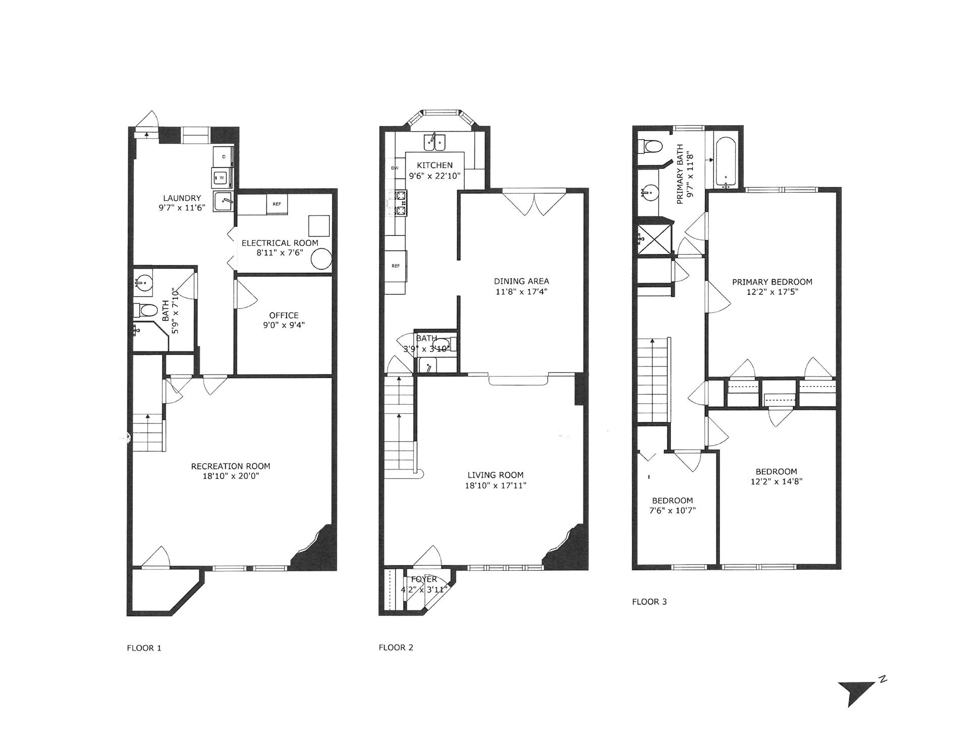 Floorplan for 90 -07 68th Avenue