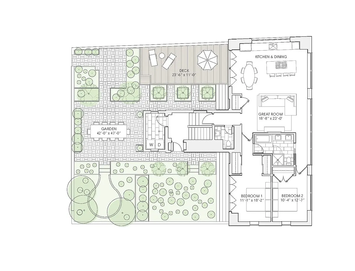 Floorplan for 134 Charles Street, PH