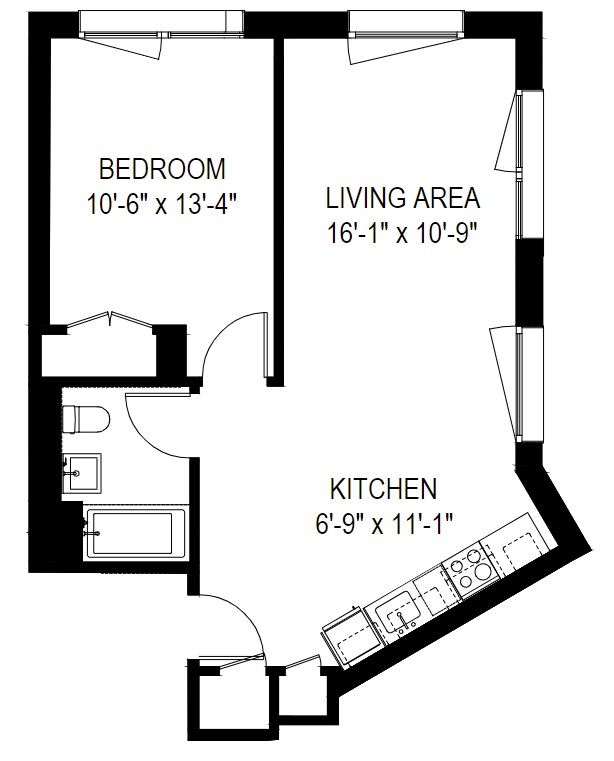 Floorplan for 123 Melrose Street, 255