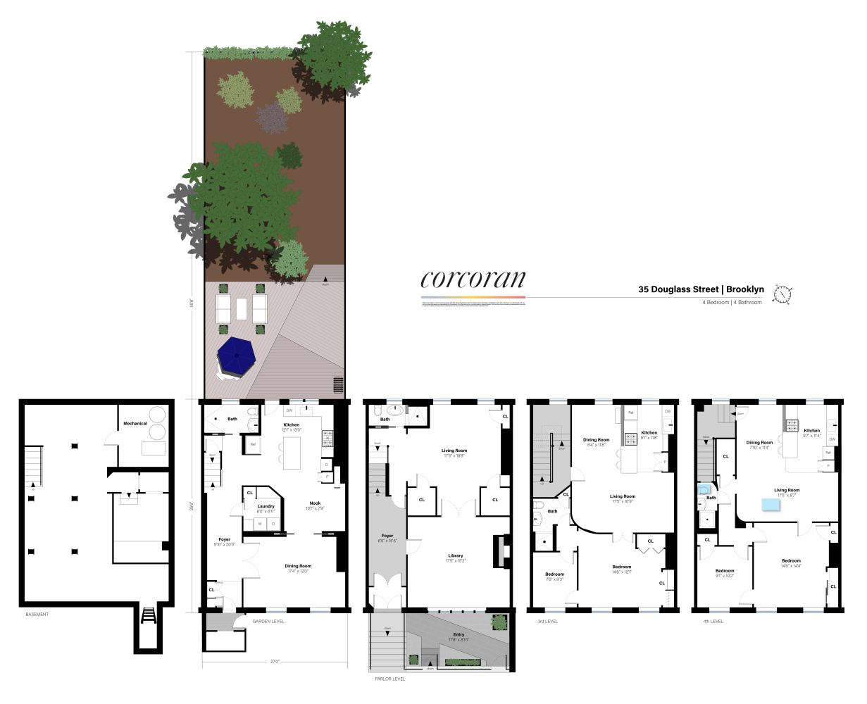 Floorplan for 35 Douglass Street