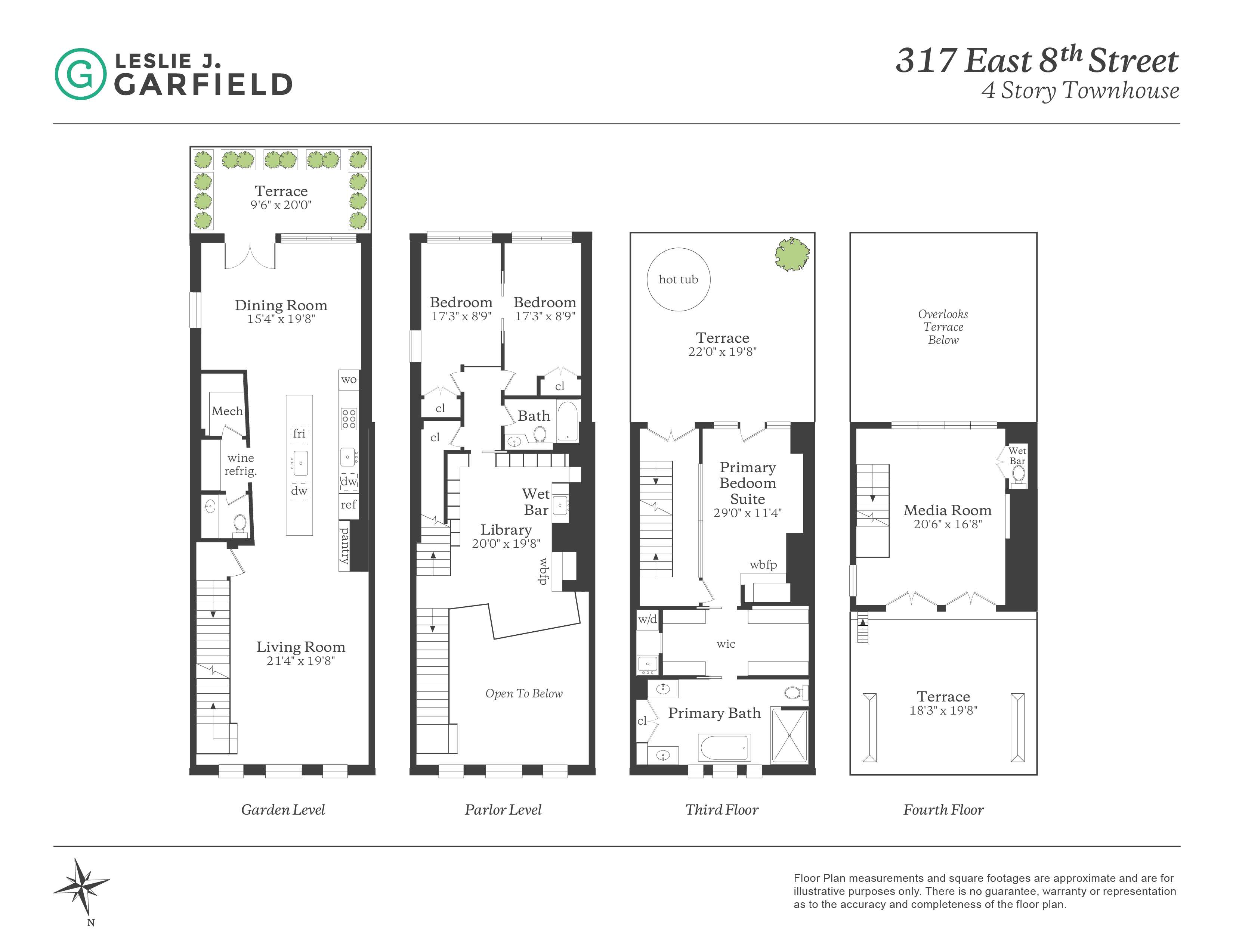 Floorplan for 317 East 8th Street