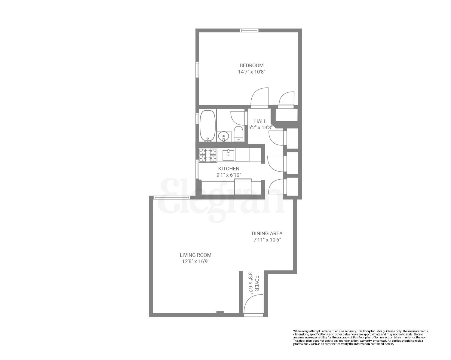 Floorplan for 72-61 113th Street, 7-E