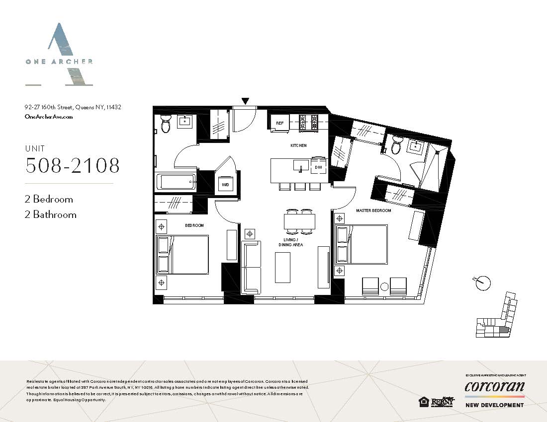 Floorplan for 92-27 160th Street, 21608