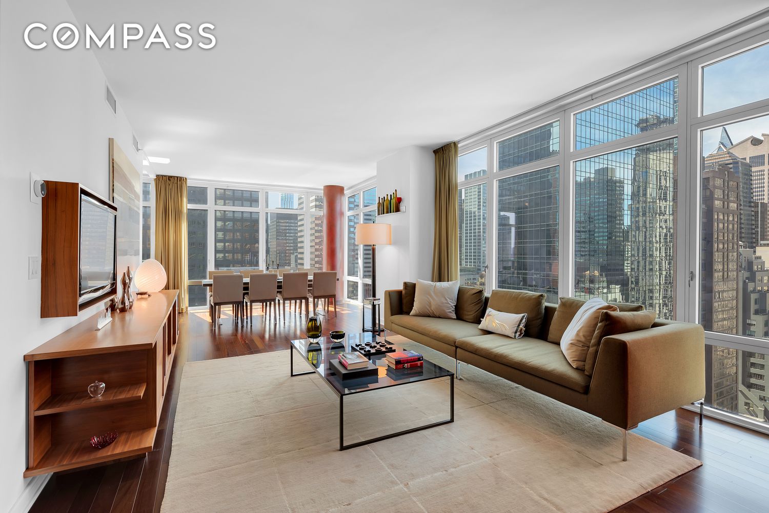 207 East 57th Street 25B, Midtown East, Midtown East, NYC - 2 Bedrooms  
2.5 Bathrooms  
5 Rooms - 