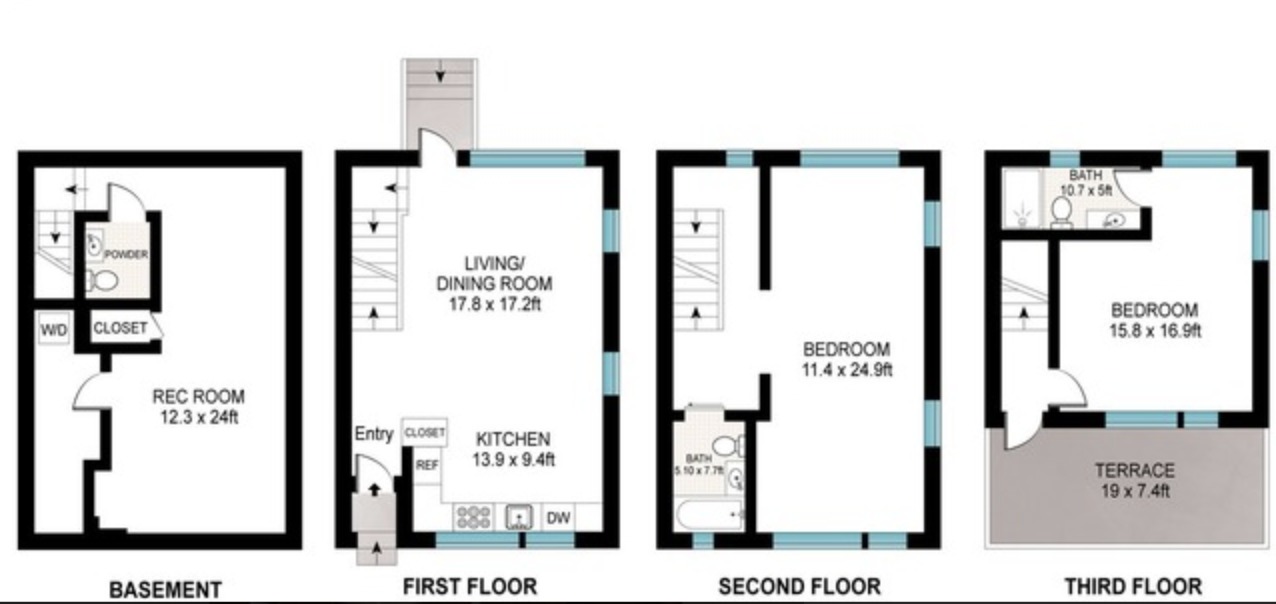 Floorplan for 62 Powers Street