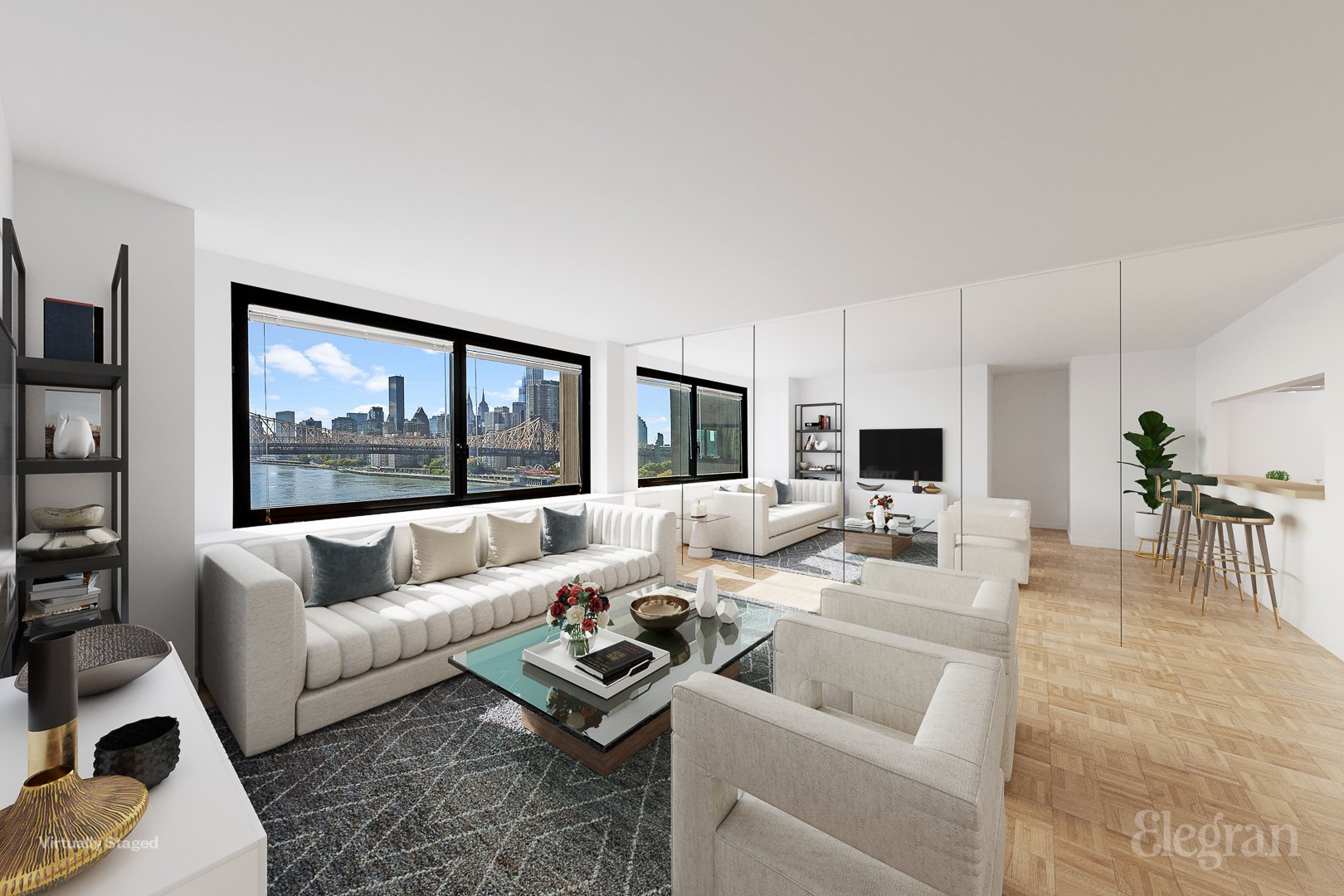 531 Main Street 1507, Roosevelt Island,  - 1 Bedrooms  
1.5 Bathrooms  
4 Rooms - 