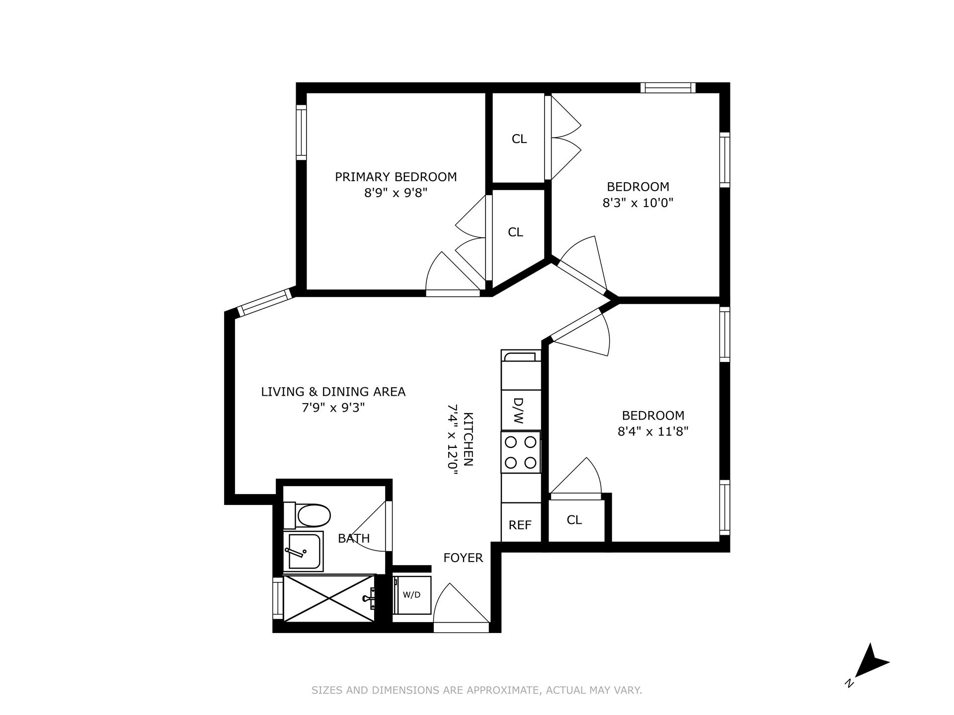 Floorplan for 301 East 90th Street, 4C