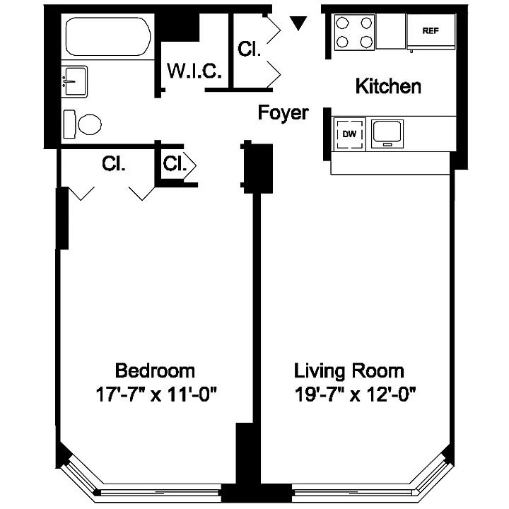 Floorplan for 1775 York Avenue, 30D