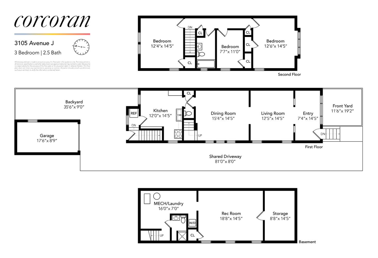 Floorplan for 3105 Ave J