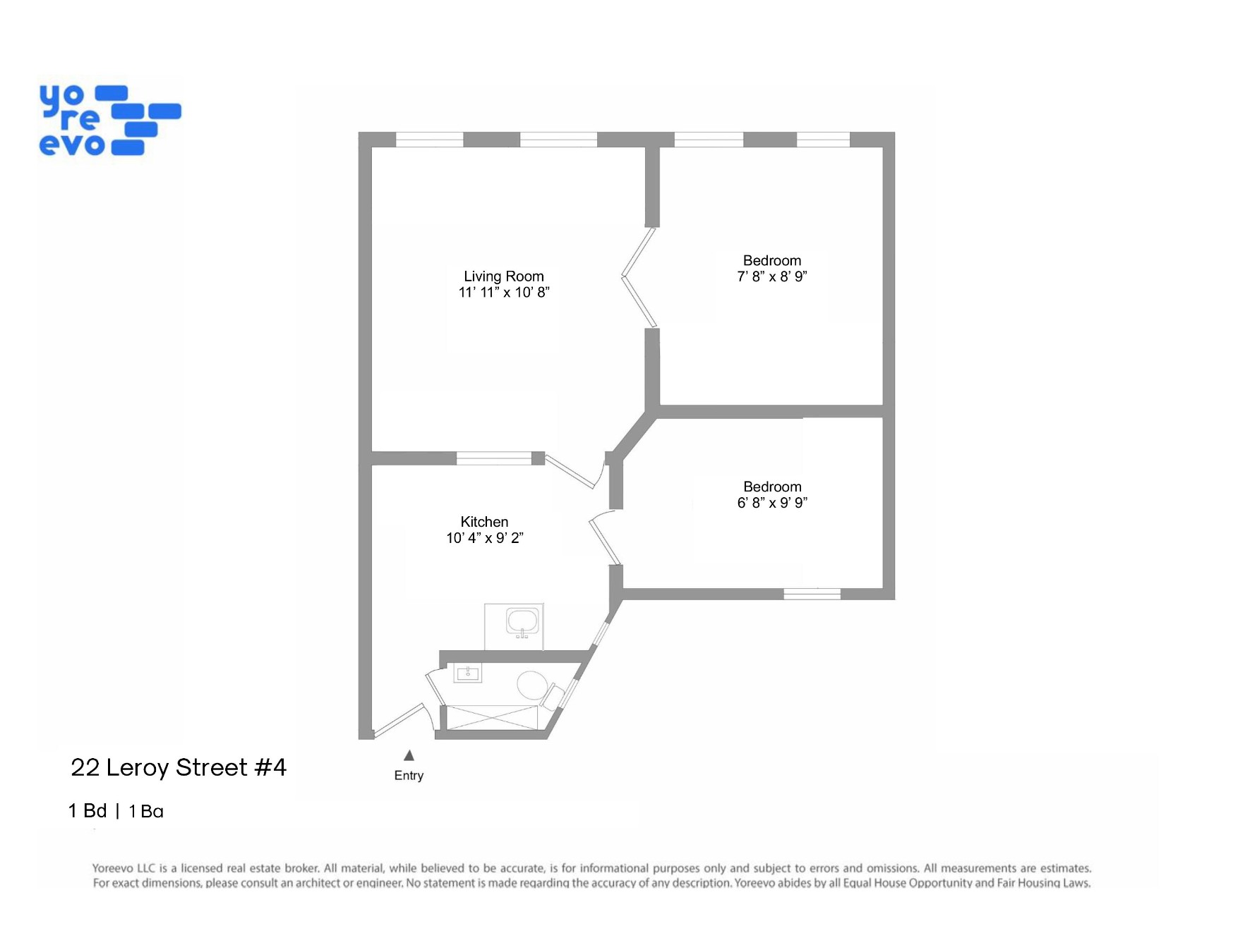 Floorplan for 22 Leroy Street, 4