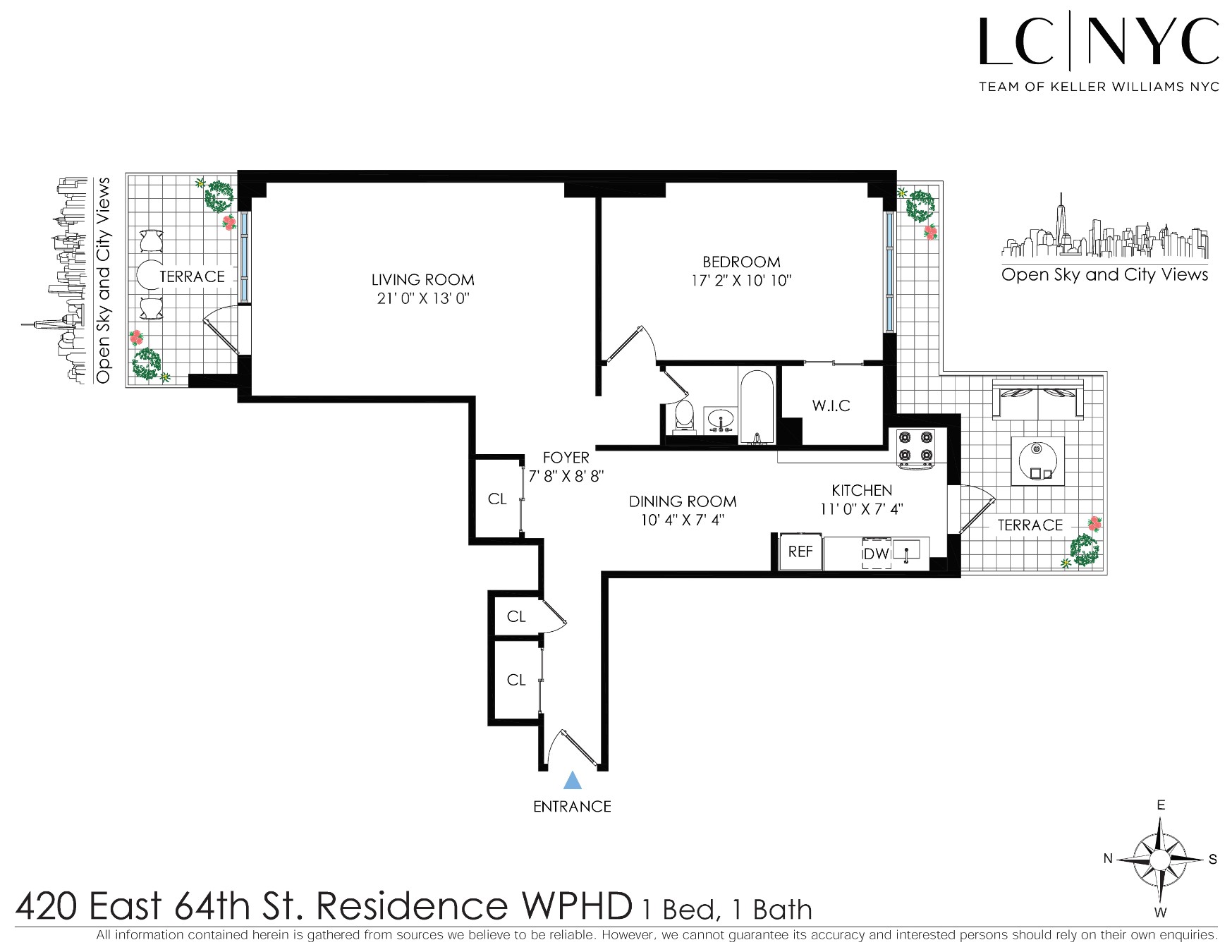 Floorplan for 420 East 64th Street, WPHD