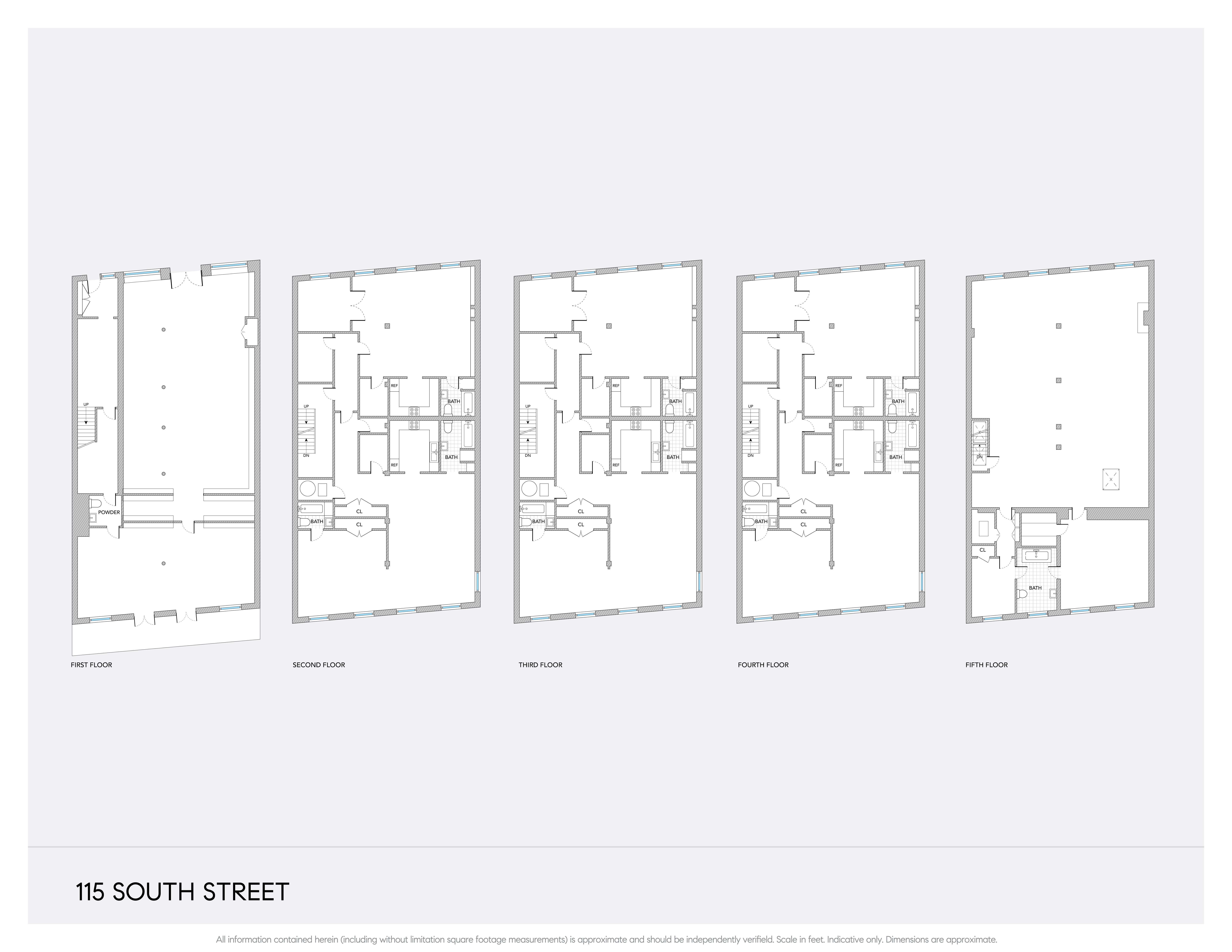 Floorplan for 115 South Street