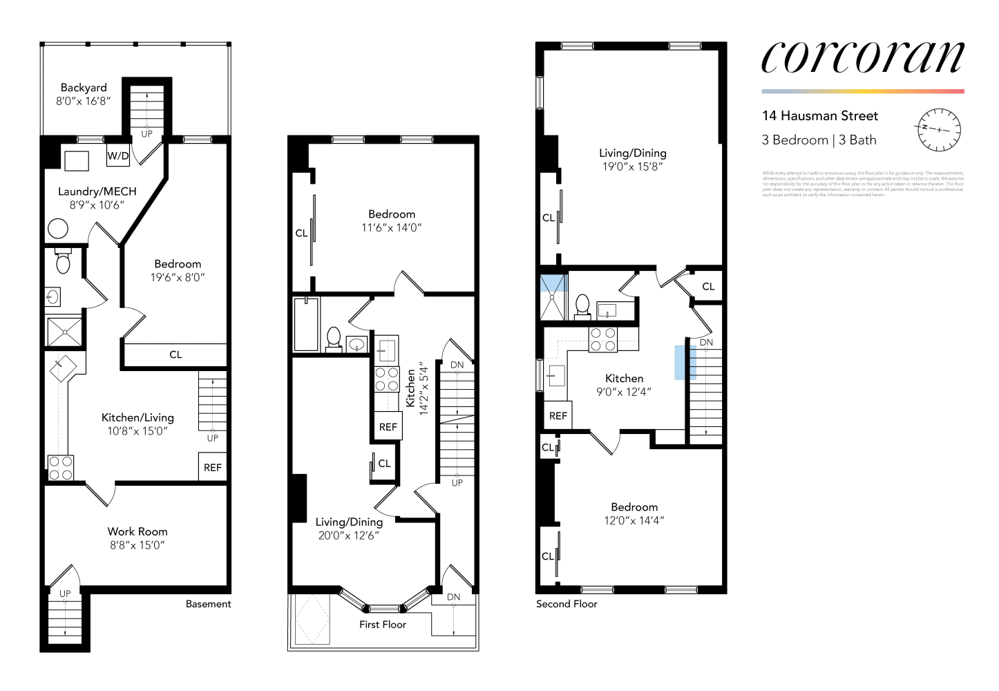 Floorplan for 14 Hausman Street