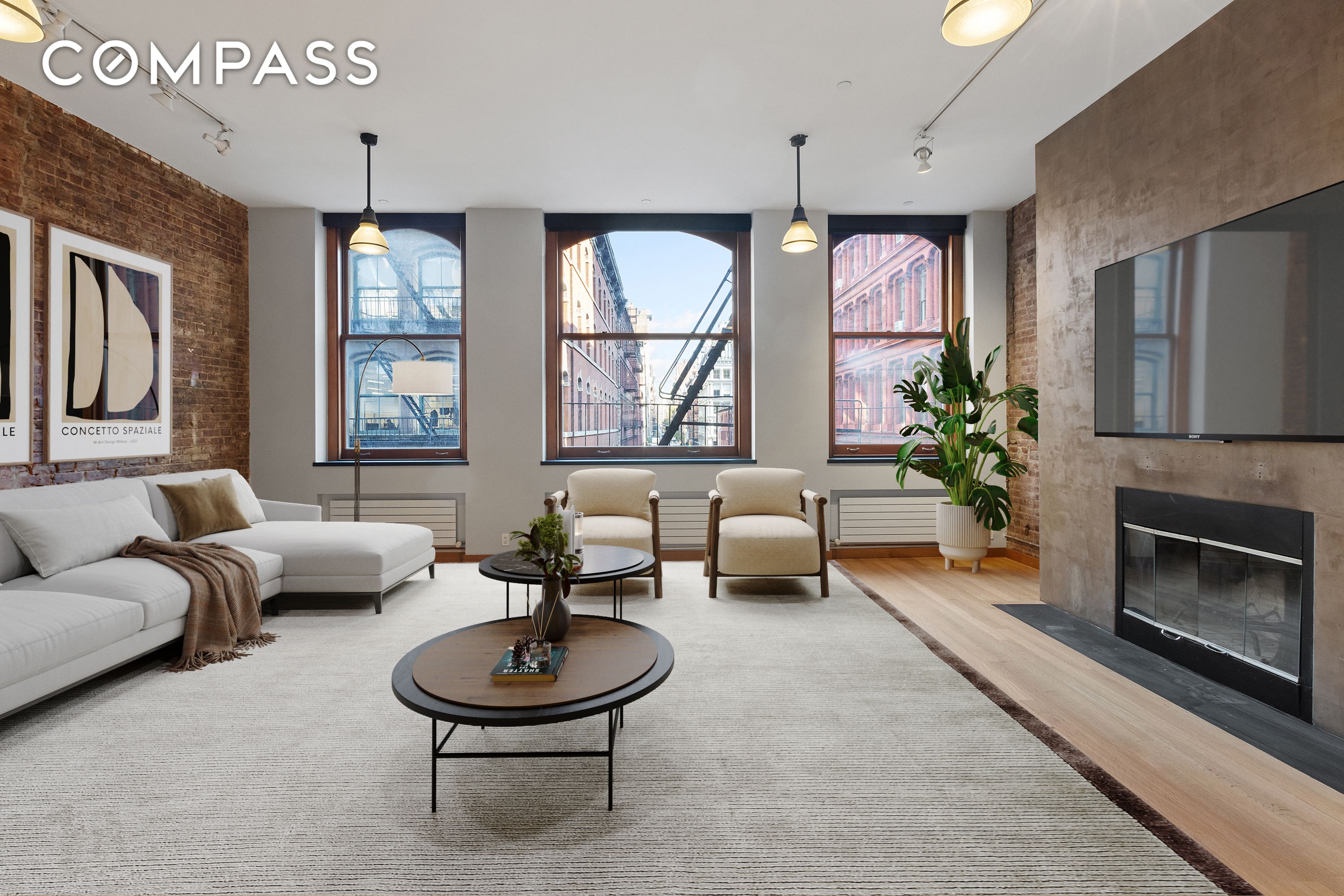 29 Howard Street 3, Soho, Downtown, NYC - 1 Bedrooms  
2 Bathrooms  
5 Rooms - 