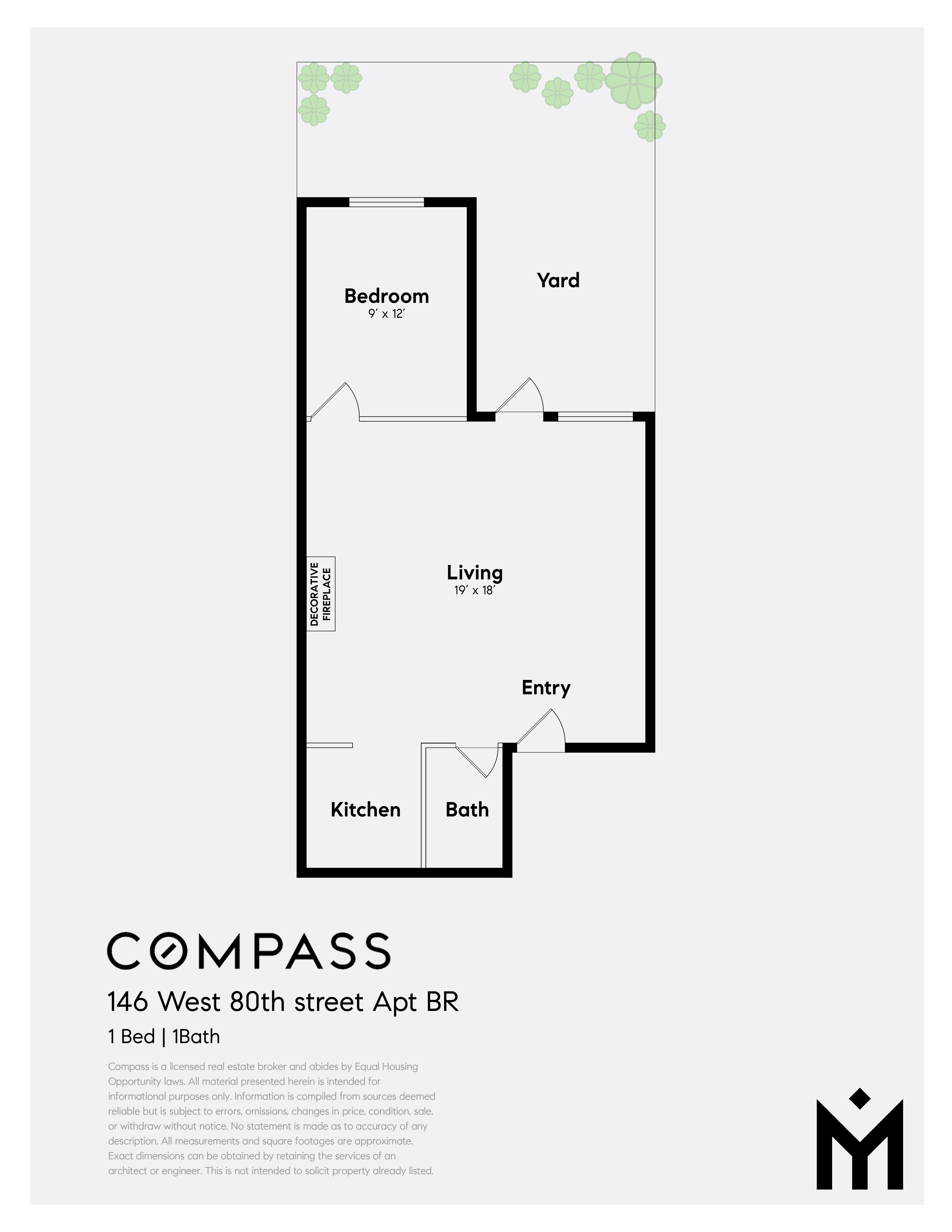 Floorplan for 146 West 80th Street, BR